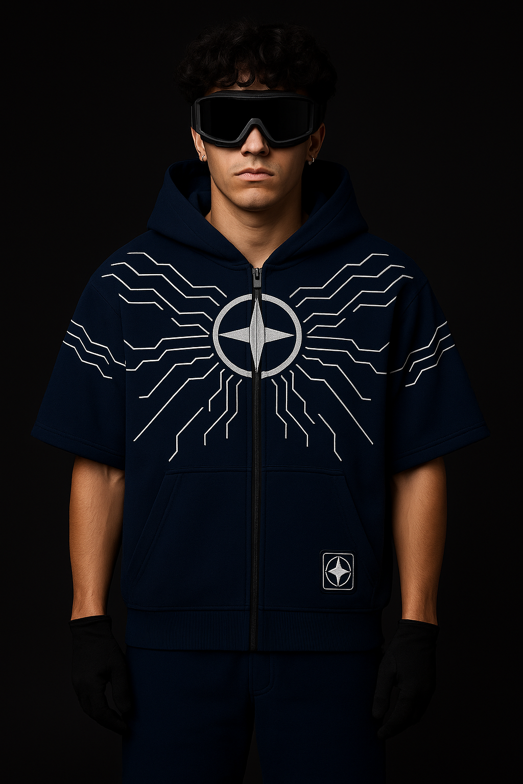 Cybercore Hoodie – Midnight Edition