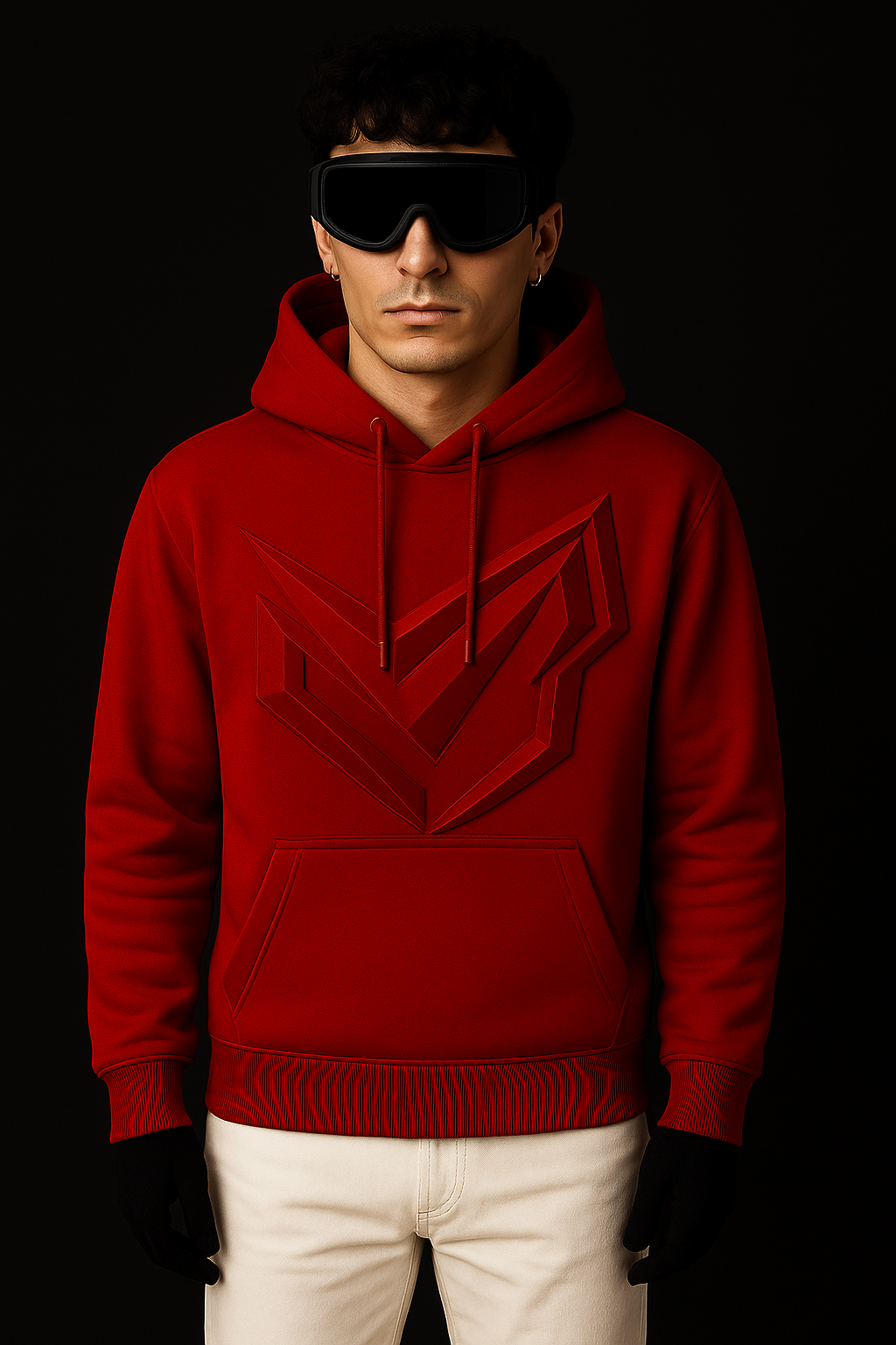 Apex Hoodie – Crimson Core Edition